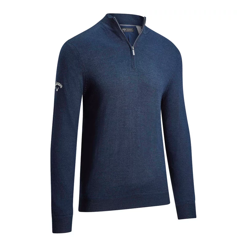 callaway windstopper 1/4 zipped sweater