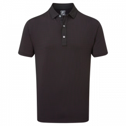 footjoy polo jacquard avec imprimé points